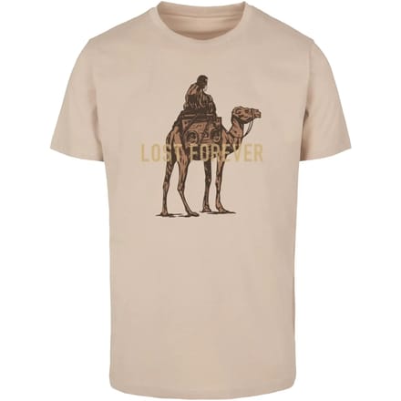 Mister Tee - Lost Forever Heren Tshirt - XXL - Beige