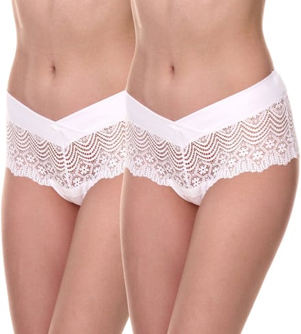 Merry Style Dames Short Onderbroek - Katoen - Regular Taille - 2-Pack - MS-GAB-155-Shorts-2P