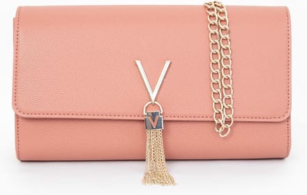 VALENTINO Koppeling Schoudertas Divina Lady Clutch Rosa Antico Grijs