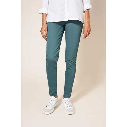 White Stuff Janey Jegging Mid Teal Taglia: 20 | Jeans Slim Fit Outlet | Donna | Ciano