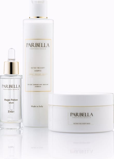 Instant Recovery package - direct herstel pakket - droog haar - beschadigd haar - glanzend haar