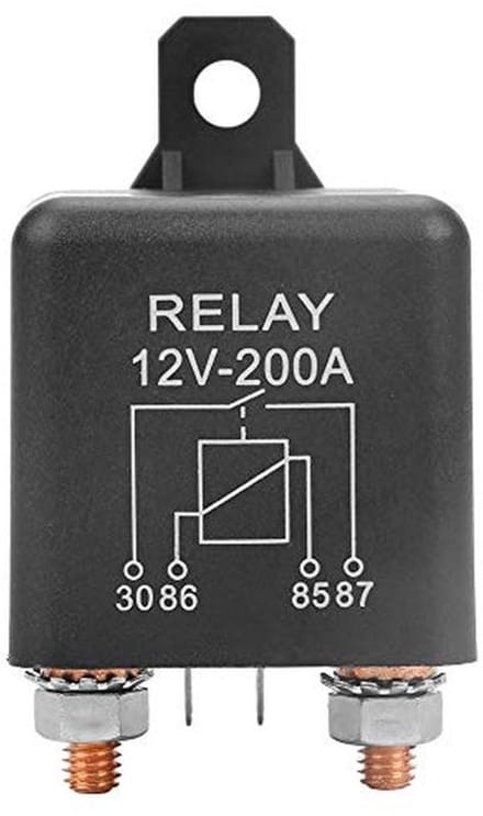 Heavy Duty Startrelais 12V 200A 4-polig voor Auto en Schakeltoepassingen