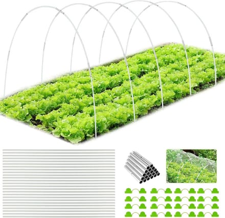 Kas Hoepels - Kweek Tunnel - Planten Beschermen - Verstelbare Breedte - 3.6FT-5.2FT