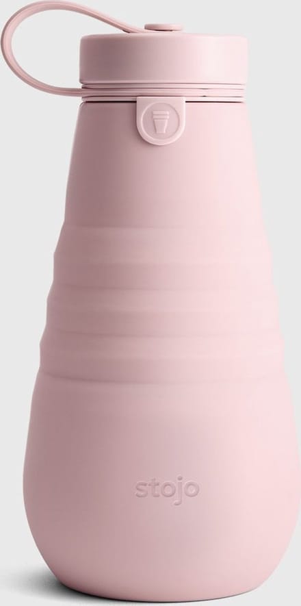 Stojo - Drinkfles - 590 ml - Carnation - Opvouwbaar - Herbruikbaar - Roze