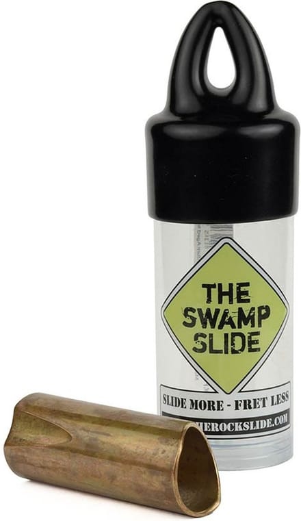 The Rock Slide SMP-MB verouderde messing slide maat M (binnen 19 - lengte 57,5mm)