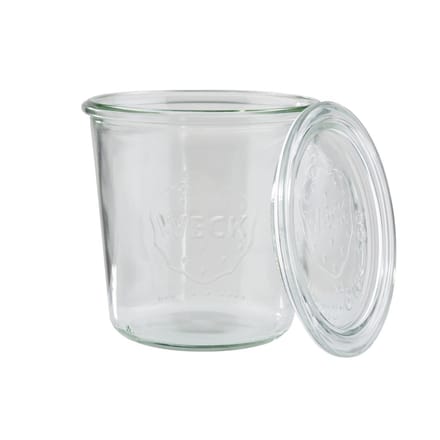 APS Voorraadpot - Bewaarpot - Vaatwasserbestendig - 2-Delige Set - Glas - Transparant - Ø 11 cm