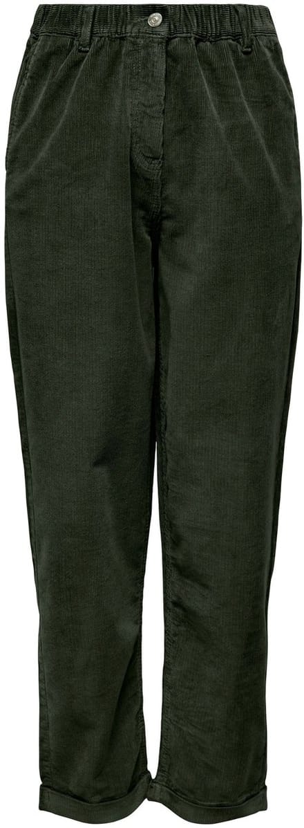 ONLY - ONLFLORA MW ELA CORD CARROT PANT PNT - Dames - Leggings