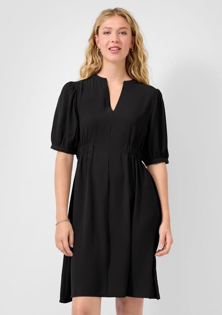 Fluid Túnica Jurk Met Elastische Taille Dames QS