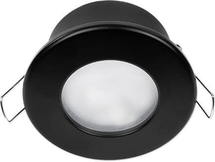 Inbouw spot GU10 - IP44 - Aluminium - Rond armatuur - Met diffuser