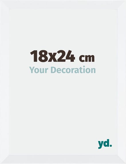 Your Decoration - Fotolijst 18x24 cm - MDF - Wit Mat - Catania
