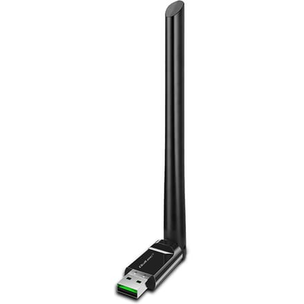 Qoltec externe netwerkkaart |   6dBi Wi-Fi USB-adapter |   Standaard N |   USB 2.0 |   150 Mb/s |   2,4 GHz