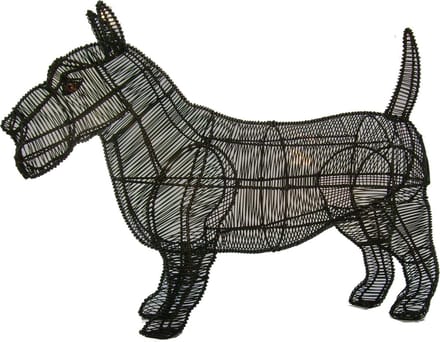 Hond Scottie Close Wire