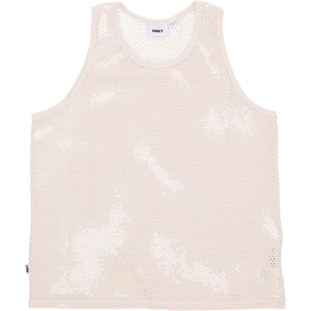 Tower Mesh-tanktop voor heren, ongebleekt