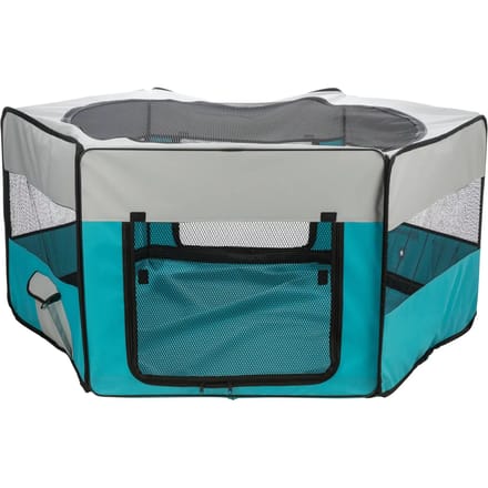 Trixie - Indoor Knaagdierren - Turquoise / Grijs - 150 x 65 cm