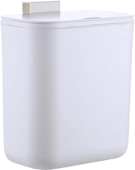 Gft afvalbakje - 9 liter - wit