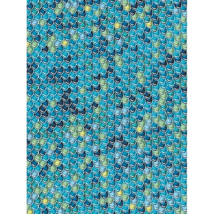 Décopatch papier "Vis schubben", 3 ervan