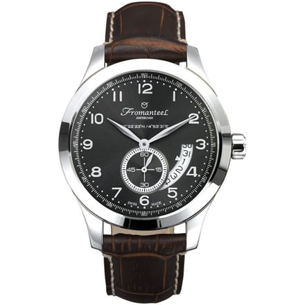 Refurbished Fromanteel Amsterdam by Night A-0202-009 Heren Horloge 42mm