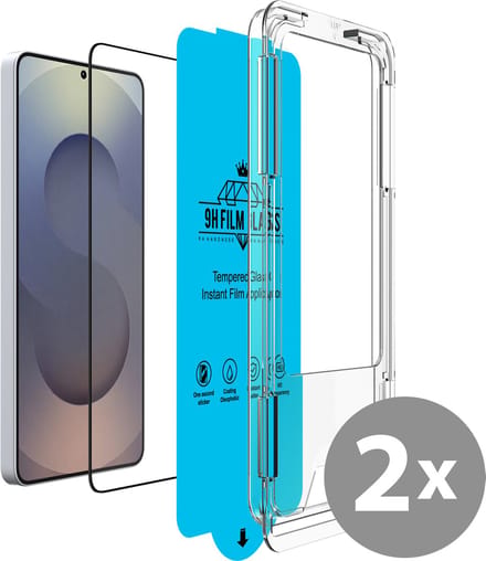 Cazy screenprotector geschikt voor Samsung Galaxy S26 Ultra - Screenprotector met Applicator - 2 Stuks