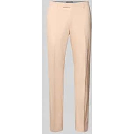 Straight fit stoffen broek van een viscosemix model 'Blayr'