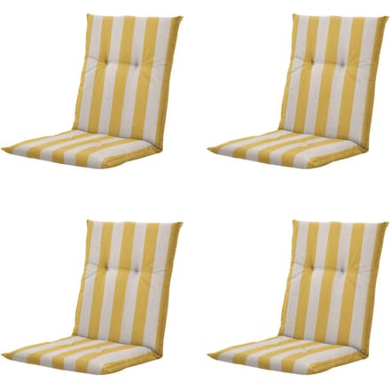 Madison kussen lage rug amora - 105x50x6cm set van 4