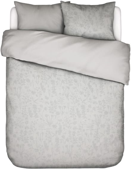 Essenza Maribel Dekbedovertrek Katoen Grijs - Tweepersoons – 200x200/220 cm