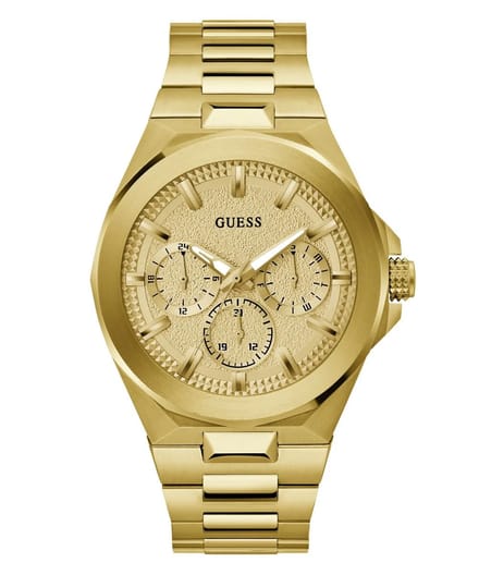 Guess Dashboard GW0798G2 Horloge - Staal - Goudkleurig - Ø 46 mm