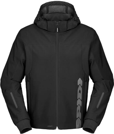 Spidi Hoodie H2Out II Black Anthracite M - Maat - Jas