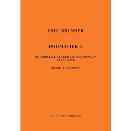 Emil Brunner - Eginhard Meijering