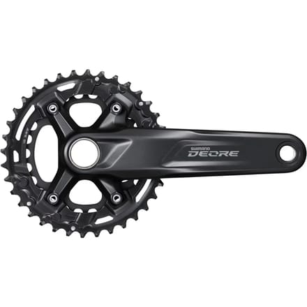 Shimano Deore M4100 Boost Hollowtech Ii Crankstel Zwart 170 mm / 36/26t