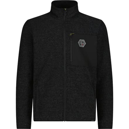 Technische fleece in gemêleerd breisel CMP