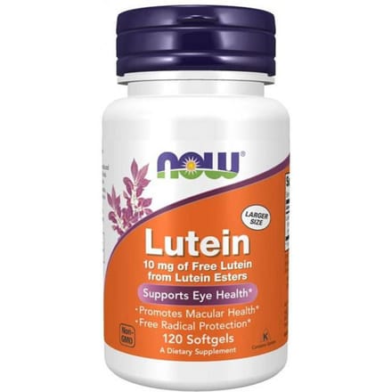 NOW Foods, Luteïne 10 mg, 120 caps