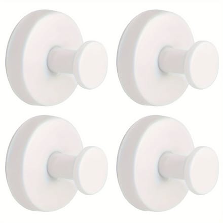 Livé® Wit Zuignaphaken – 4 stuks Roestvrijstaal Waterdicht