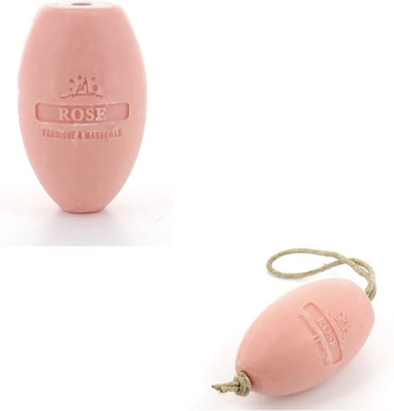 2x Zeepbol savon de marseille Rose 240 gram - la savonette marseillaise