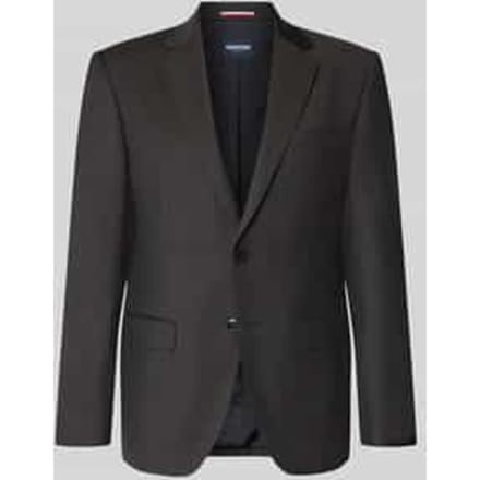 Slim fit colbert met klepzakken model 'Birdseye'