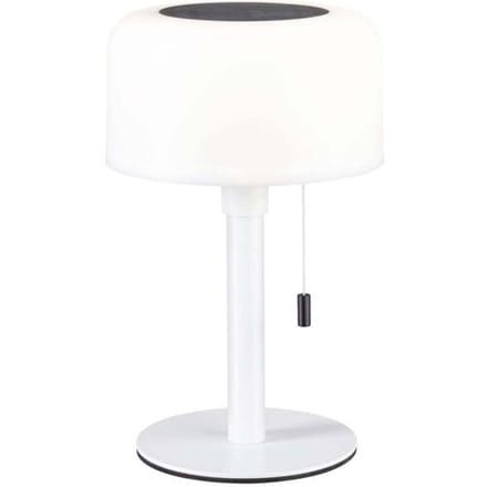 Paulmann 94606 Bartja Tafellamp op zonne-energie 1.6 W Warmwit Wit