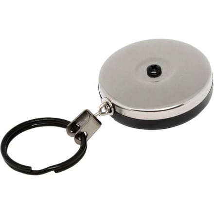 Key-Bak 2 Inch EDC Retractor #4 Stainless Steel Chain