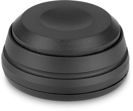 Trillingsdemper voor luidsprekerboxen en apparaten - Set van 4 - Zwart