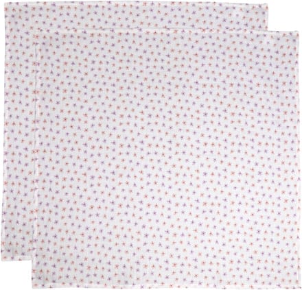 MamaLoes Bloemen 120 x 120 cm Hydrofiel Multidoek 2 Stuks