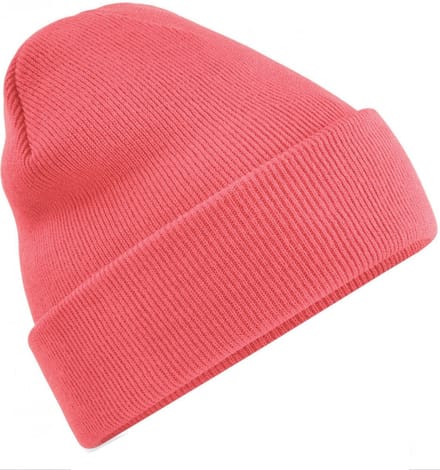 Scoby - Wintermuts - Beanie - Muts - Gehaakte - Hippe Muts - Winter accessoire - Coral
