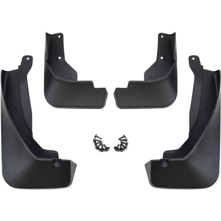 Bavettes garde-boue - NORM - Jeu de 4 pièces - Pour Nissan X-Trail T33 - Résistantes - Installation facile noir