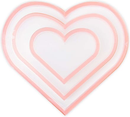 3 shaker panes hearts - Sizzix