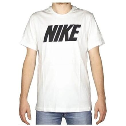 Nike Sportswear Icon Block T-shirt Voor Heren, Wit