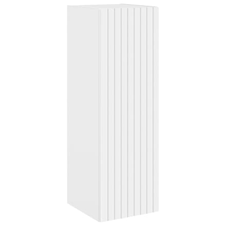 vidaXL - Wandgemonteerde - Badkamerkast - Wit - 33 - x - 34,5 - x - 100 - cm