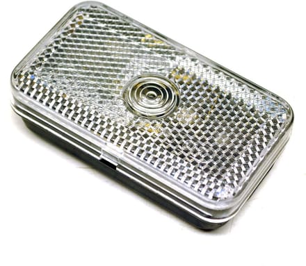 Mini Marker Lamp - Aanhanger Verlichting - Veilig Transport - Compact Formaat - 80mm Breed - Wit