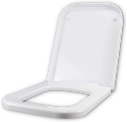 Wc-bril Geschikt voor GSI Traccia - Softclose & Quick Release - RVS Scharnieren