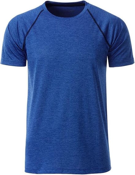 James and Nicholson - Heren Sportshirt (Blauw/Navy)