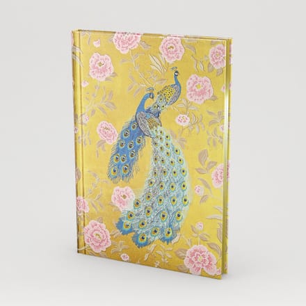 Notitieboek / Bookbound Journal Peter Pauper - Victorian Peacock - 16x21 cm