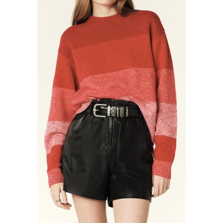 BA&SH Pull Candy Rouge Size: L | Sweaters Outlet | Dames | Rood