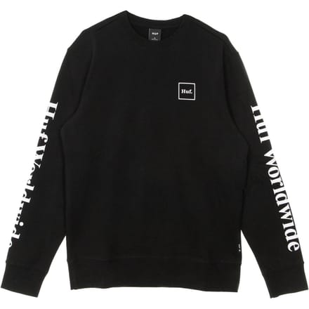 Essentials Domestic Crew herensweatshirt met ronde hals zwart