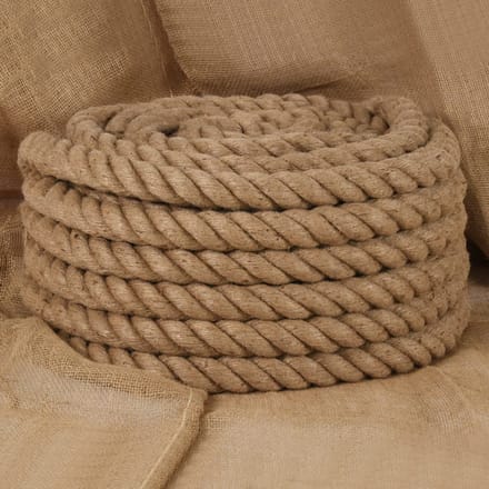 vidaXL - Touw - 5 - m - lang - 60 - mm - dik - jute